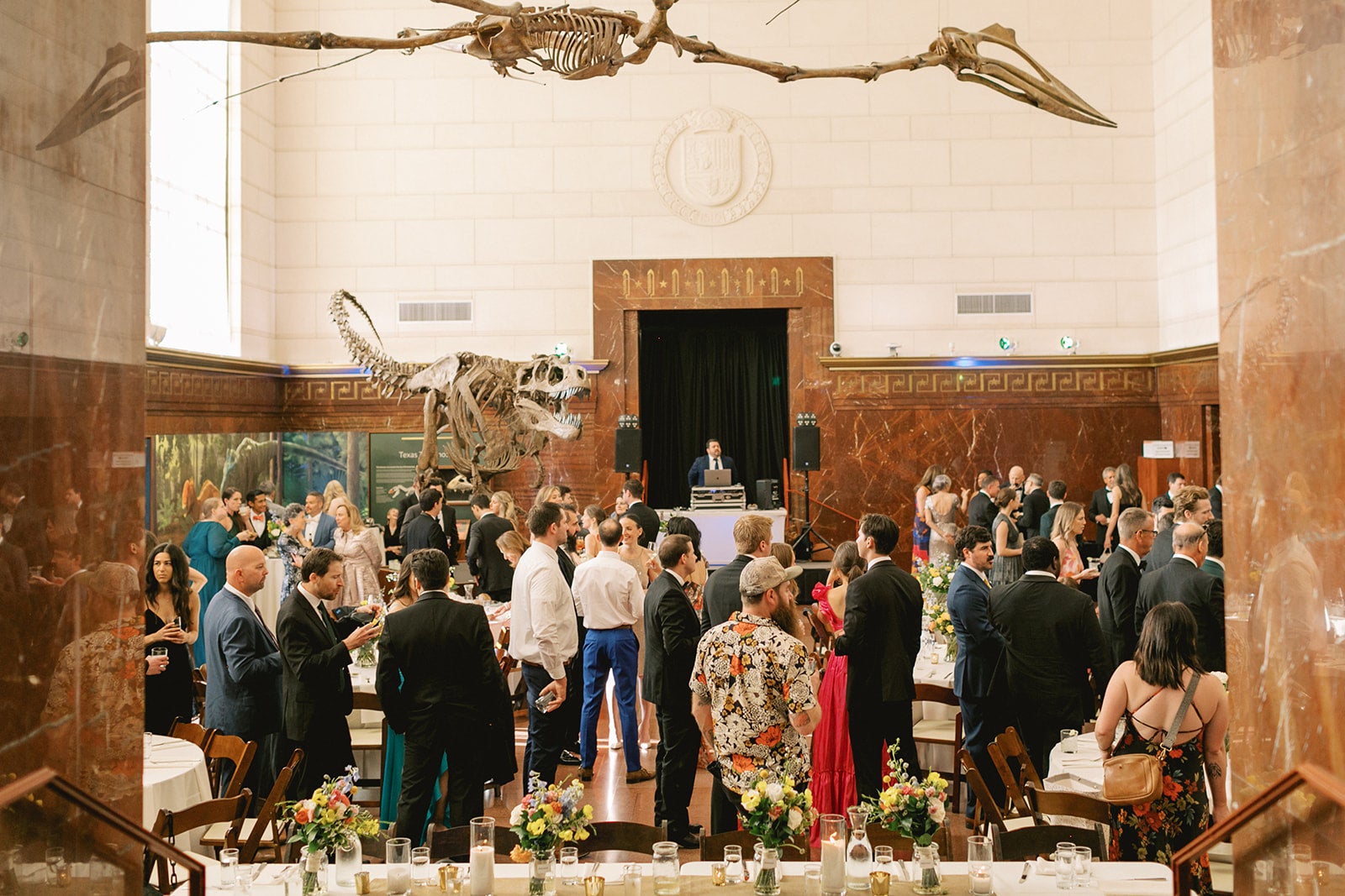 Wedding reception in the Great Hall