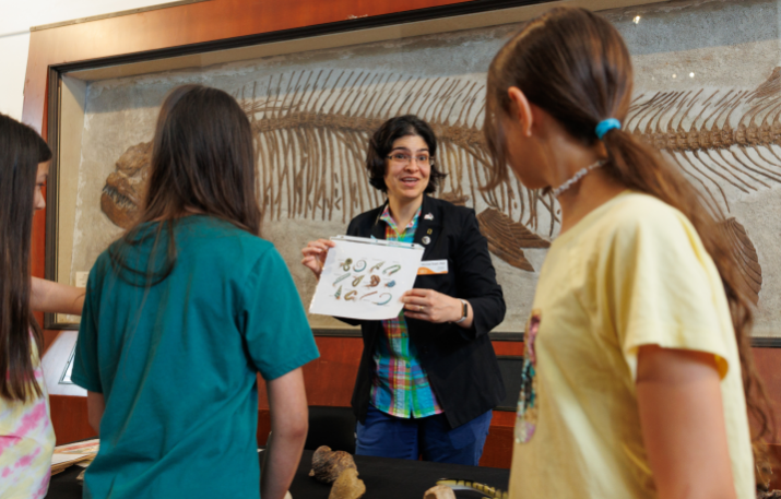 Children enjoy learning on a guided visit