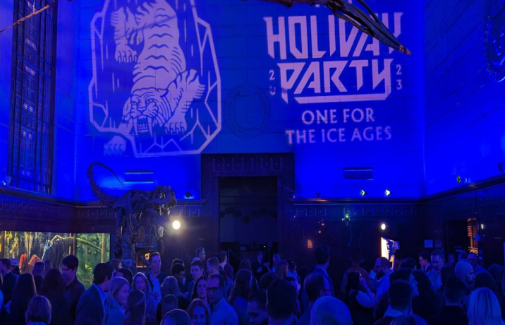 YETI Holiday Party reception