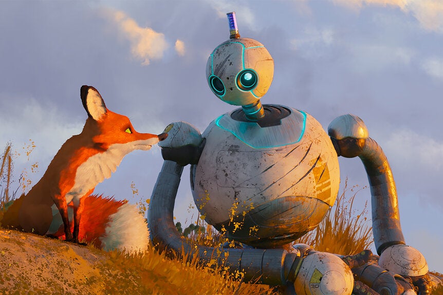 image from The Wild Robot movie